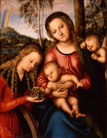 Lucas%20Cranach%20the%20Elder%2C%20%3Cb%3E%3Ci%3E%20Madonna%20and%20Child%20with%20Saint%20Catherine%3C%2Fi%3E%3C%2Fb%3E%2C%20ca.%201515%2C%20paint%20on%20panel%2C%20Gift%20of%20Mrs.%20Charlotte%20A.%20Maser%2C%20public%20domain%2C%2069.67